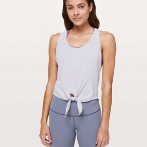 NWT Lululemon Call It A Tie Tank In Color Stargaze